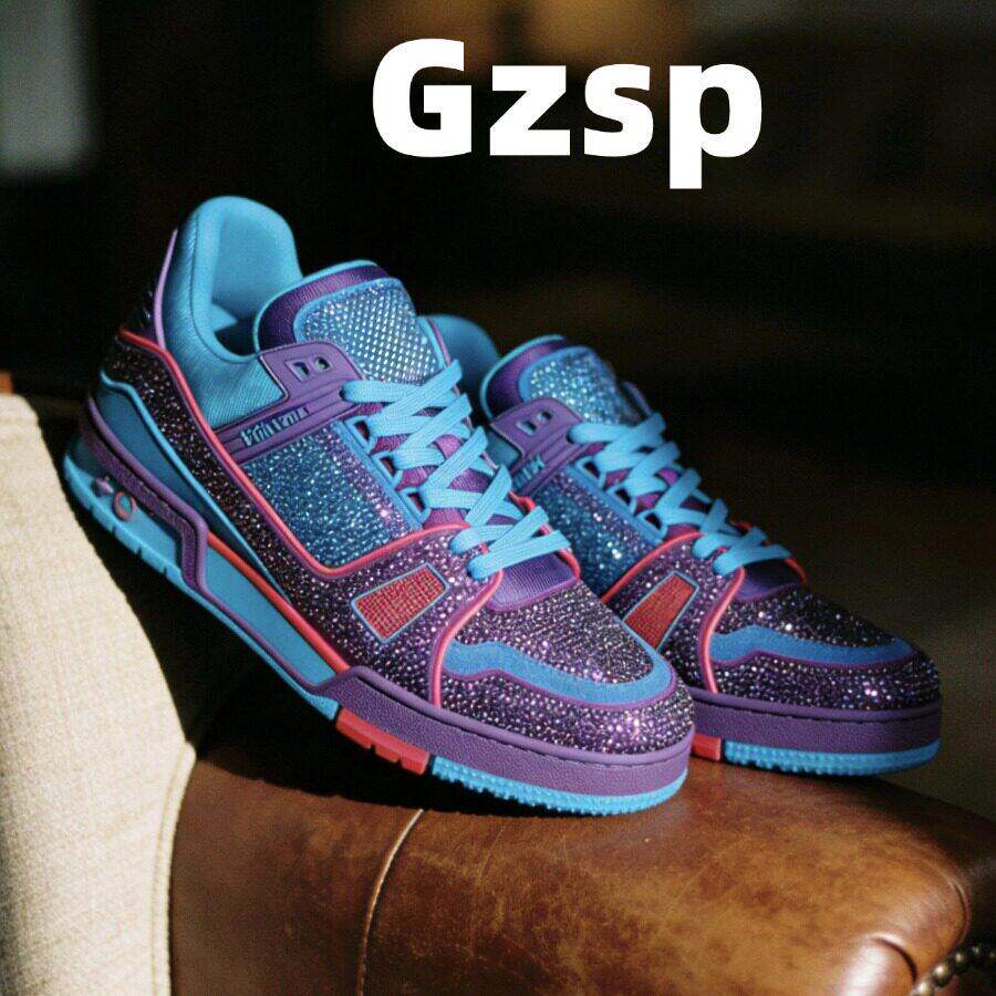 Gzsp/顶非通版2026新款板鞋黑武士白水泥休闲鞋黑白蓝牛仔烫钻鞋