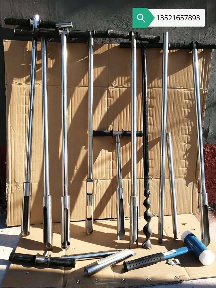 取土钻 304不锈钢取土器 土壤取样器  原状取土刀可加杆