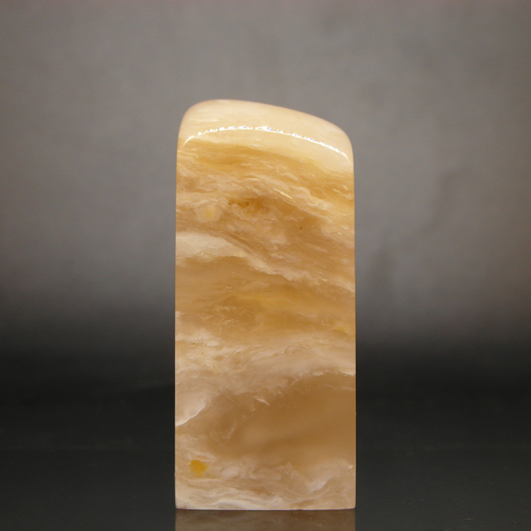 天然印石产地优质巴林石章料云水冻石印章篆刻石料20*20*51mm