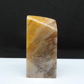 天然印石产地巴林石俏色三彩冻石印章篆刻石料18 71mm