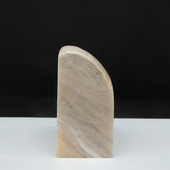 天然印石产地巴林石瓷白云水冻石印章篆刻石料31 63mm