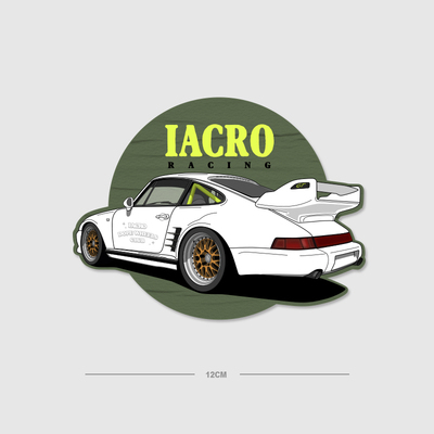 iAcroParty活动限定哑光贴纸 Sticker潮流改装车贴