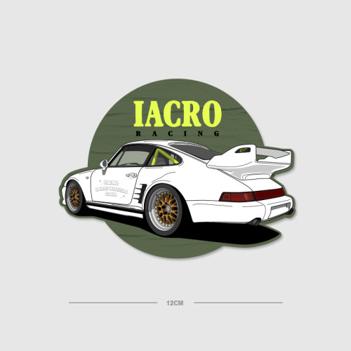 iAcroParty活动限定哑光贴纸 Sticker潮流改装车贴