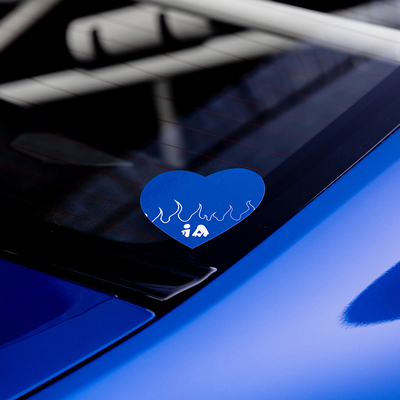 iAcro官方 三色心形3M贴纸