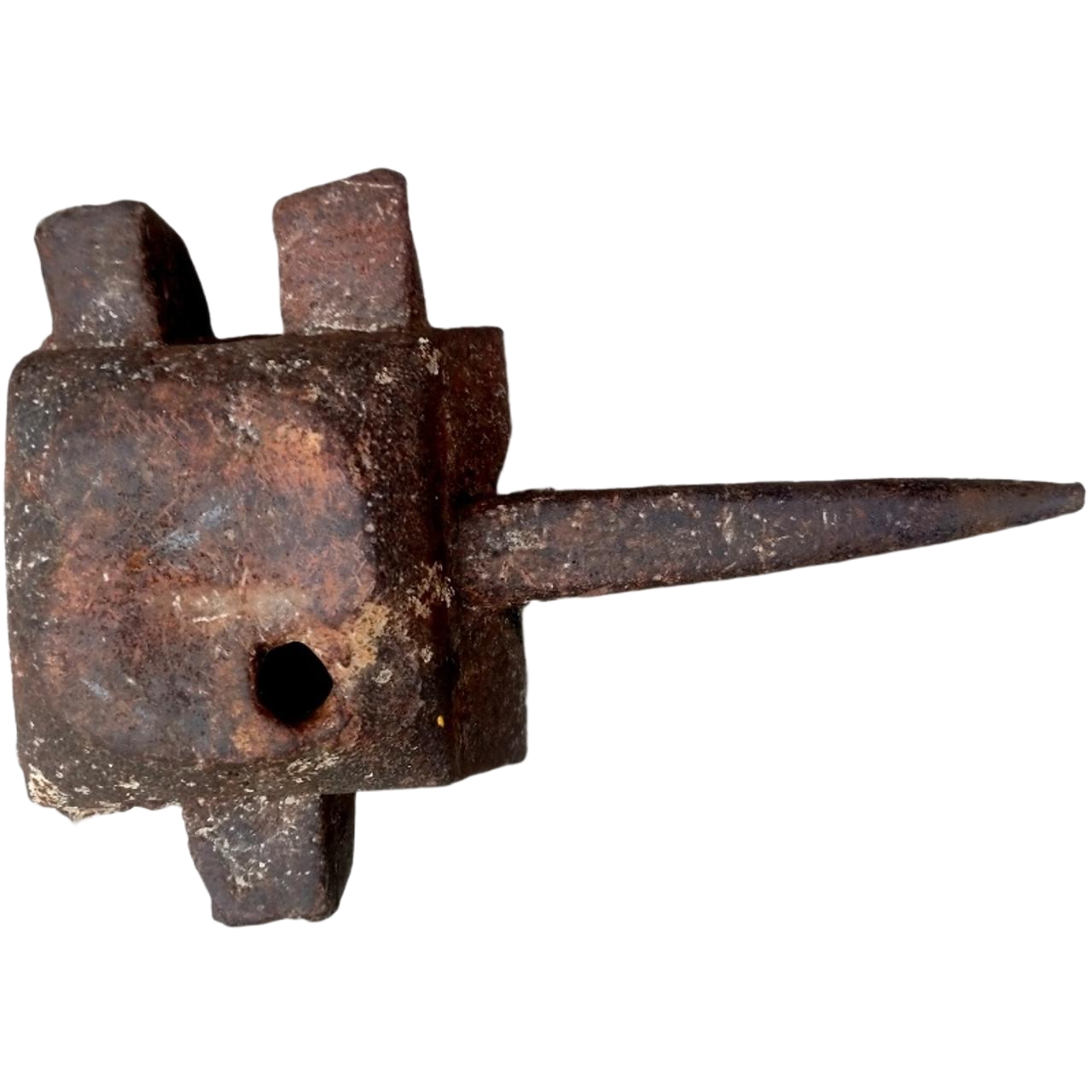 销民俗老物件老铁匠工具老铁砧子打铁工具锔匠砧子羊角铁砧老铁厂