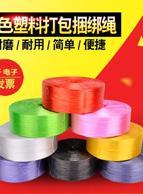 捆扎绳 塑料绳 尼龙包装绳子布草绳 打包捆绑绳 缝包绳带厂家包邮