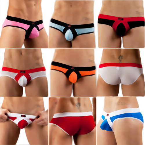 网将冰丝外性感舒适生理男士内裤