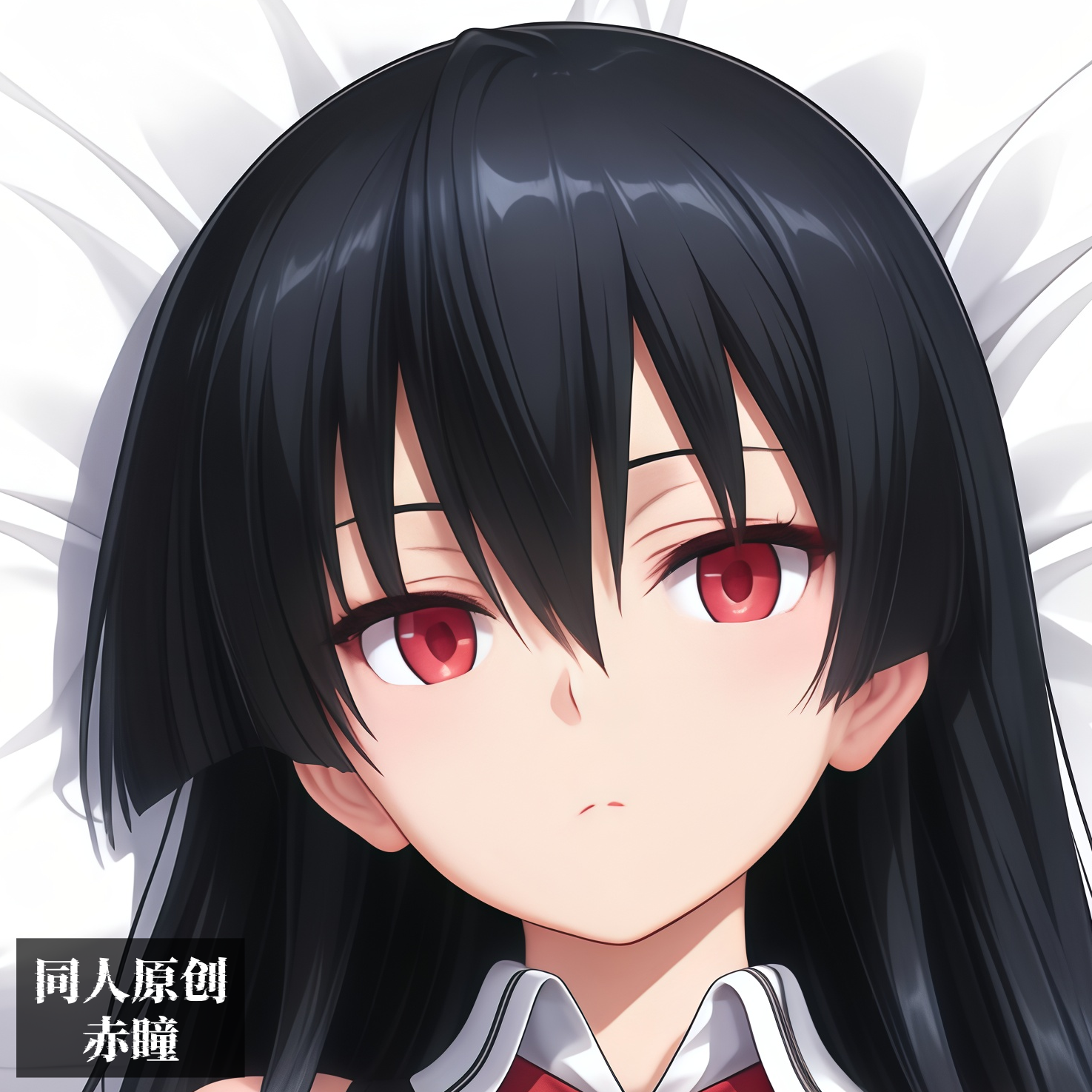 原创-等身抱枕芯套定制动漫二次元周边斩赤红之瞳赤瞳长条枕头