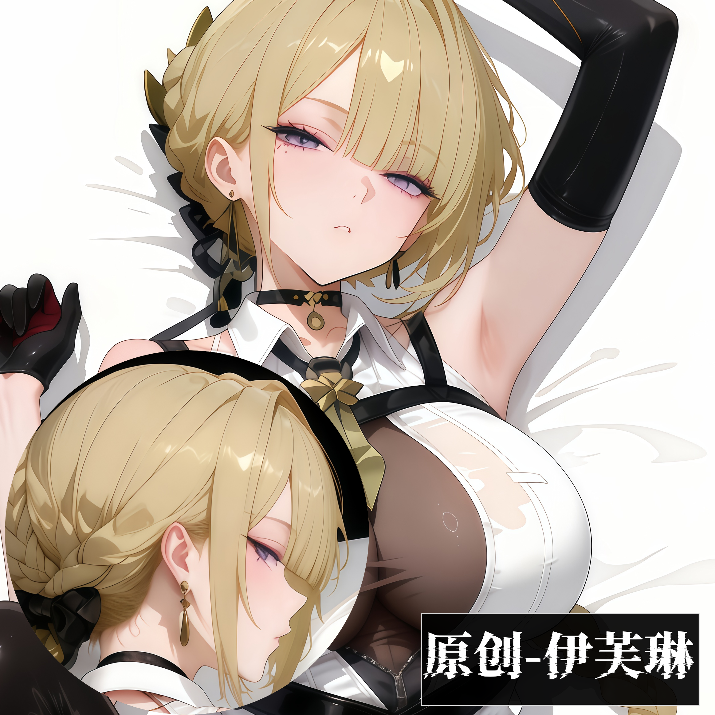 原创-等身抱枕人形二次元定制绝区零伊芙琳动漫周边等人高枕头萌