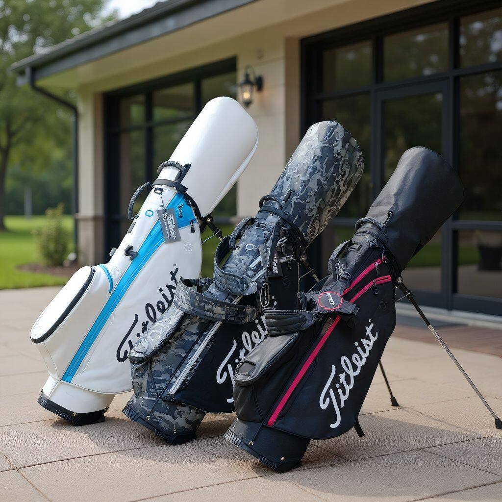 高尔夫支架包大容量耐磨全防水球包轻量双肩支架球包