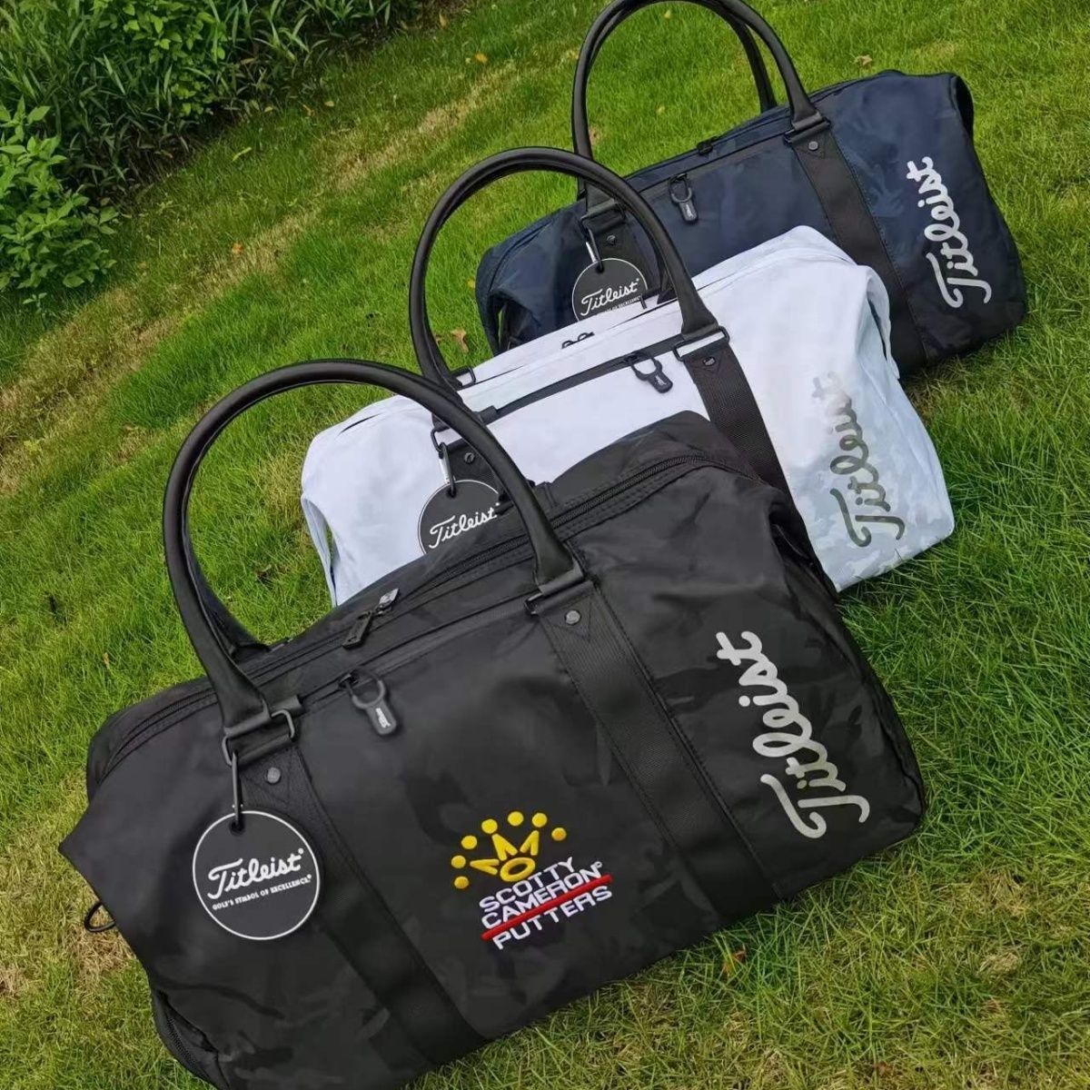 卡梅隆高尔夫衣物包大容易耐用尼龙布包手提袋男女士鞋包单肩背包