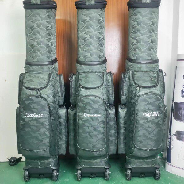 高尔夫伸缩包泰勒梅航空托运包,四轮带刹车,大容量两用球包