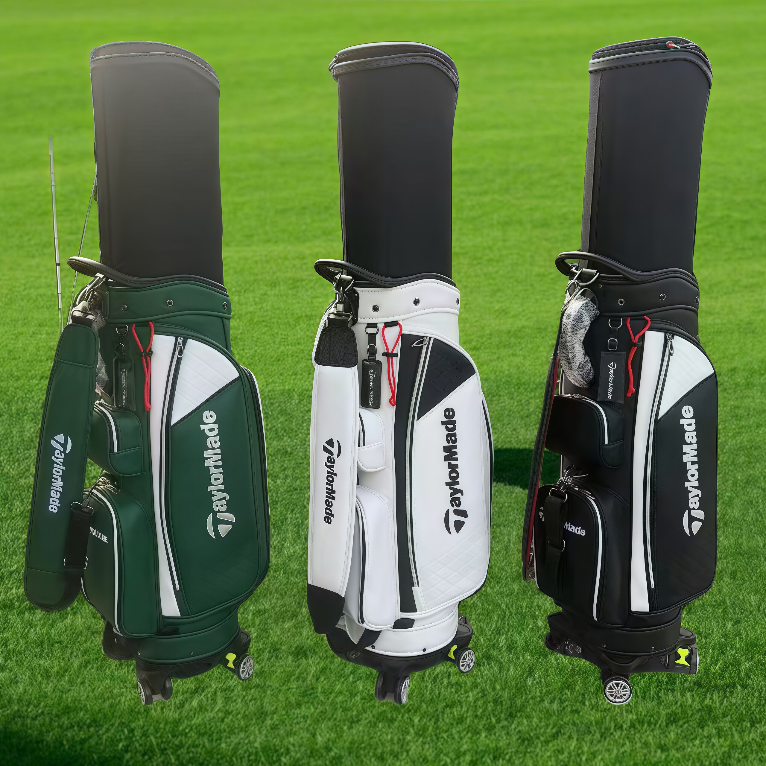 泰勒梅德高尔夫伸缩球包多功能航空托运包带刹车万向四轮配密码锁