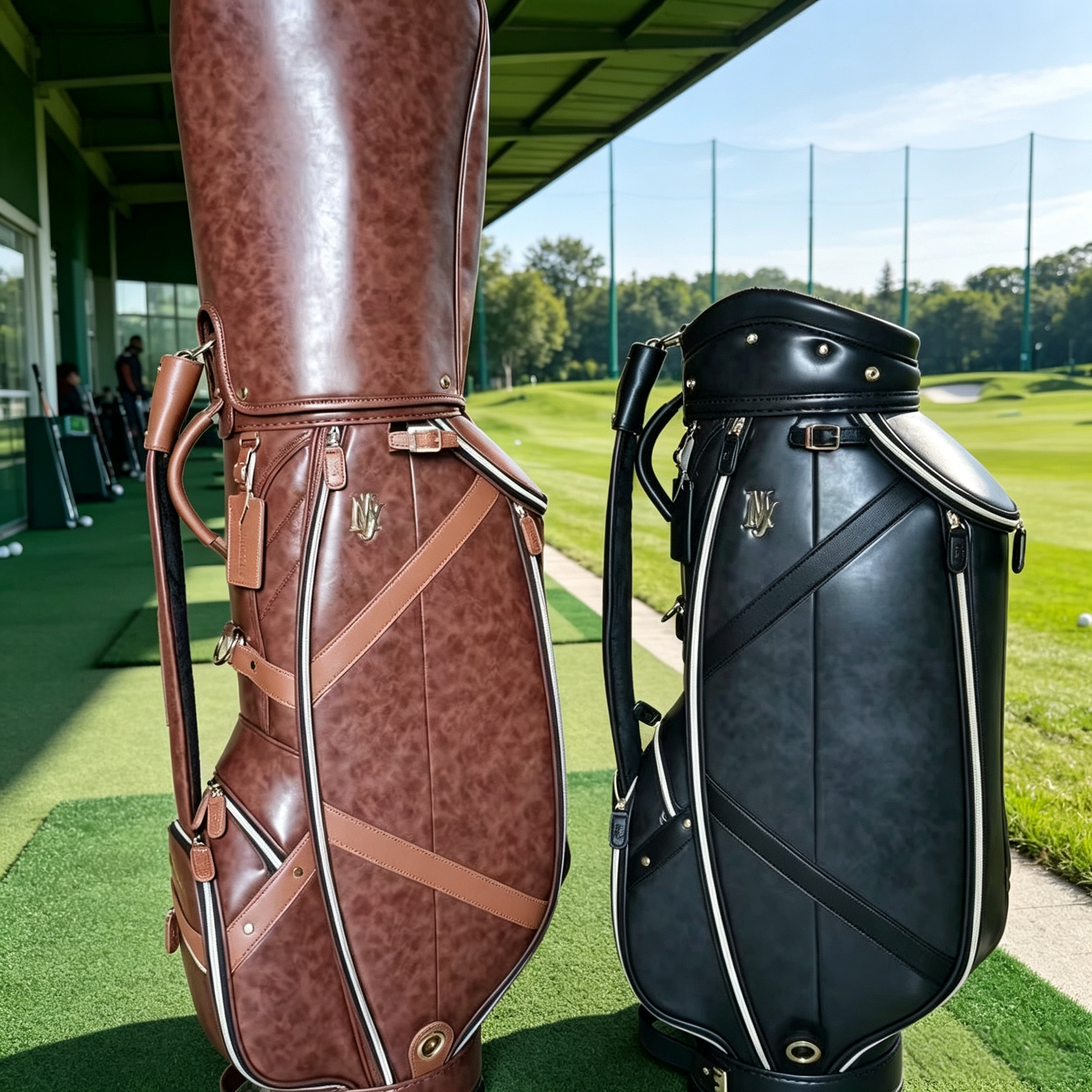 Mj高尔夫球包golf轻便时尚超纤面料耐磨防水大容量golf标准球包