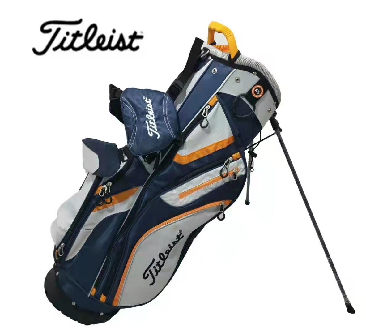 新款高尔夫球包 支架包球袋 多孔尼龙超轻耐磨男女通用标准球杆包