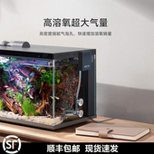 画法几何增氧器适配小米家智能鱼缸增氧泵小型鱼缸打氧泵养鱼氧气