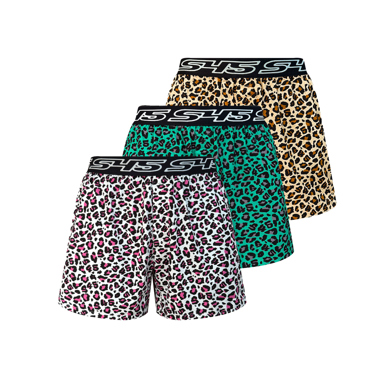 s45豹纹阿罗裤宽松平角内裤居家短睡裤四角裤,女士内衣/男士内衣/家居服,男阿罗裤,淘宝优惠券,粉丝福利购,淘宝优惠卷