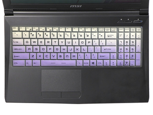 msi微星GE63VR 062CN键盘保护贴膜15.6英寸电脑笔记本全覆盖防尘套罩垫防水防灰护按键凹凸透明硅胶彩色 7RE