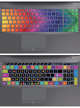 机械师T58-VCI1p键盘膜VCI1笔记本VBf3电脑VB保护VAF8贴膜VA2贴纸