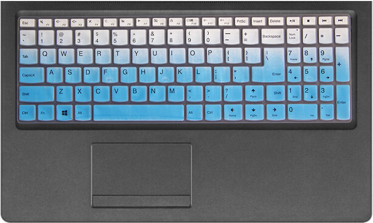 联想扬天V310-15ISK 80T3键盘保护贴膜15.6英寸电脑笔记本全覆盖防尘套罩垫防水防灰护按键凹凸透明硅胶彩色