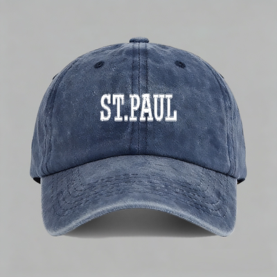 头文字D周杰伦STPAUL印字母cos棒球帽子水洗鸭舌帽