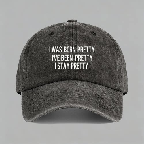I was born pretty heated rivalry 巅峰对决夏季鸭舌帽