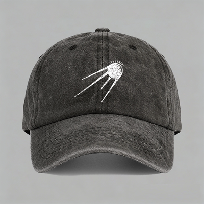 Sputnik斯普特尼克人造地球卫星纪念科普航天棒球帽鸭舌帽子