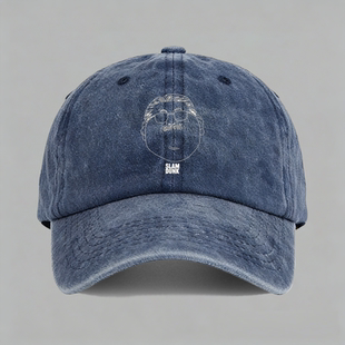 slamdunk灌篮高手t恤篮球安西教练头像棒球帽鸭舌帽子