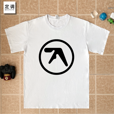 aphex twin音乐t恤电子大师理查迪詹姆斯宽松潮牌棉复古美式休闲