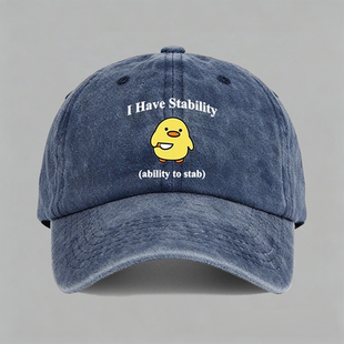 I Have Stability 美式趣味情绪稳定动手能力强创意棒球帽鸭舌帽