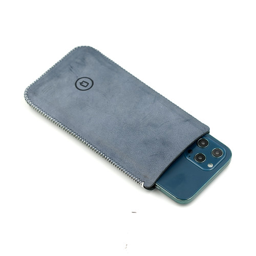 QuokoiPhone手机简约头层牛皮套
