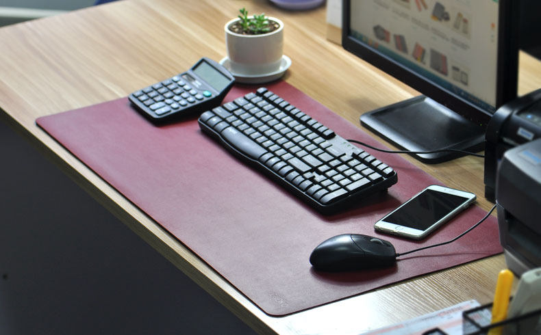 OVERSIZED OFFICE PAD MOUSE PAD WATERPROOF AND DUSTPROOF COMPUTER DESK PAD KEYBOARD PAD