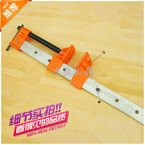 新品锻钢直杆F夹木工夹夹具