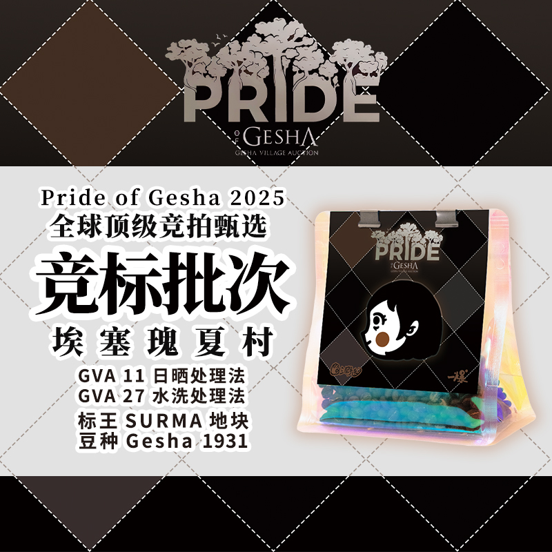 瑰夏村竞标获奖豆1931Sumer冠军