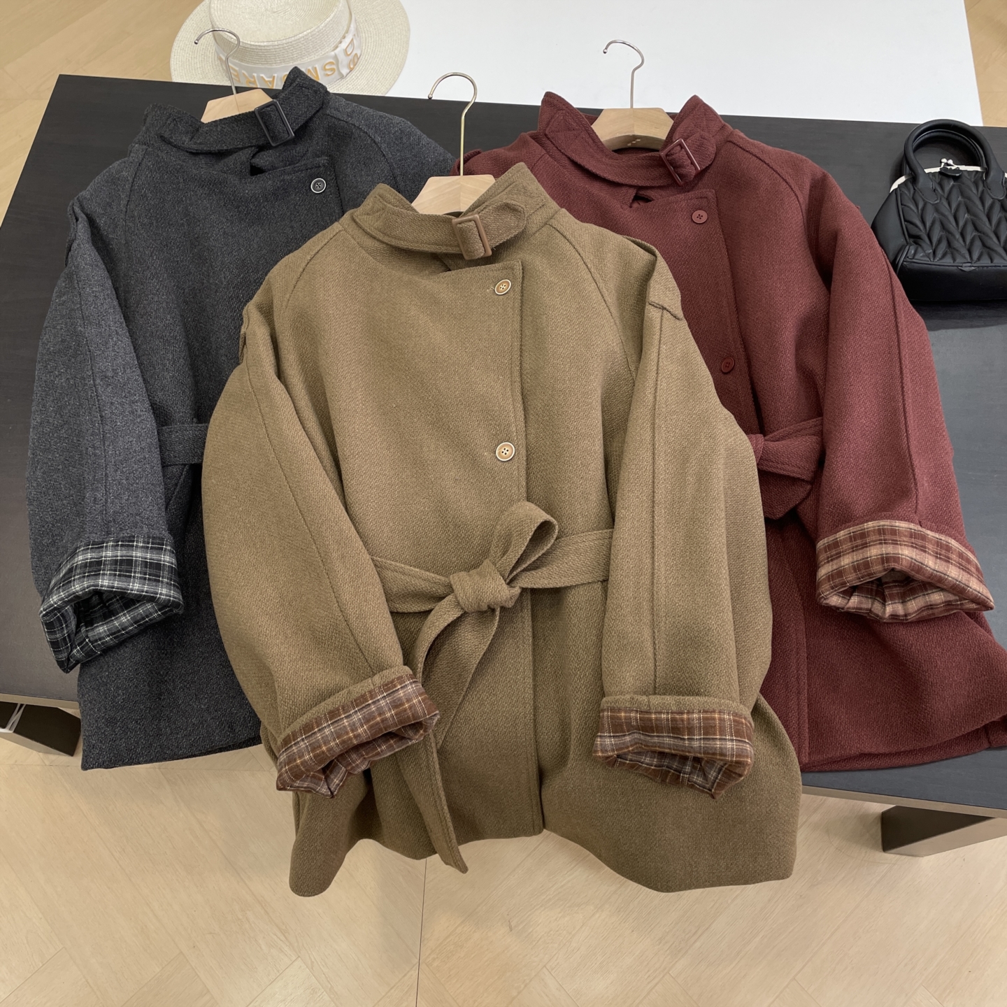 2025年秋季新款休闲百搭复古上衣女宽松显瘦收腰外套J#21