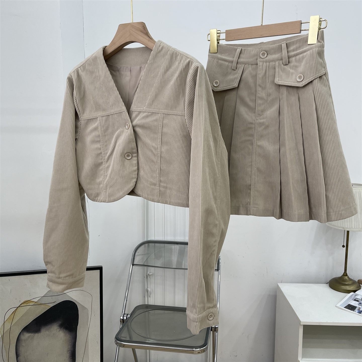 韩系简约气质V领长袖西装外套+高腰包臀裙开叉半身裙套装K#30,女装/女士精品,其它制服/套装,淘宝优惠券,粉丝福利购,淘宝优惠卷