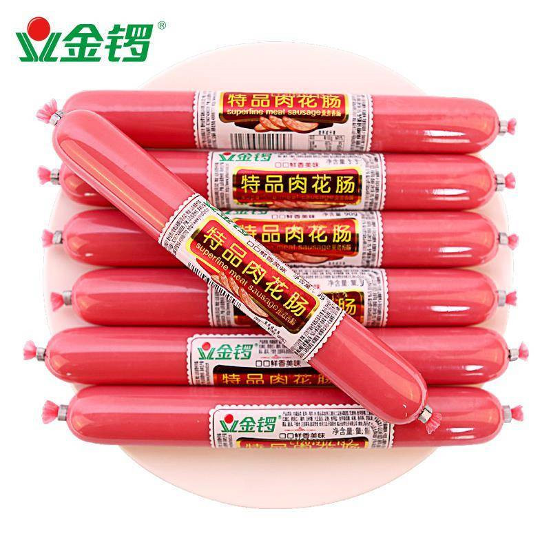 金锣特品肉花肠80g休闲零食火锅