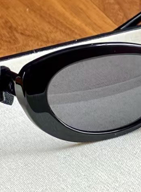 经典猫眼框型蝴蝶结墨镜日常通勤太阳镜