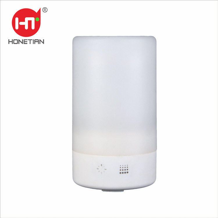 创意礼品家用超声波香薰机加湿器触摸款七彩灯空气净化厂家直销