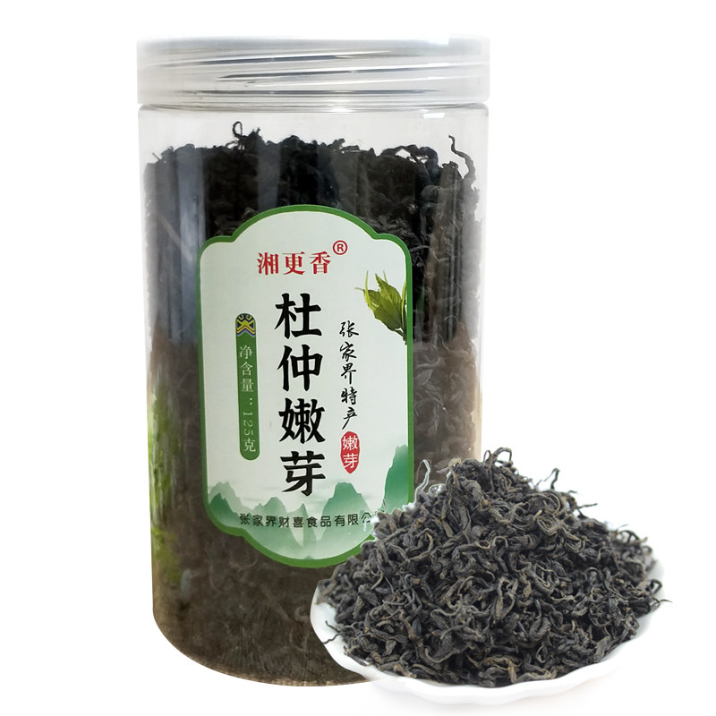 湘更香杜仲茶雄花杜仲嫩芽张家界特产湖南印象杜仲叶送爸妈养生茶