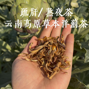 云南高原洋蓟茶疏肝草本茶熬夜加班朝鲜蓟茶2025新茶包邮