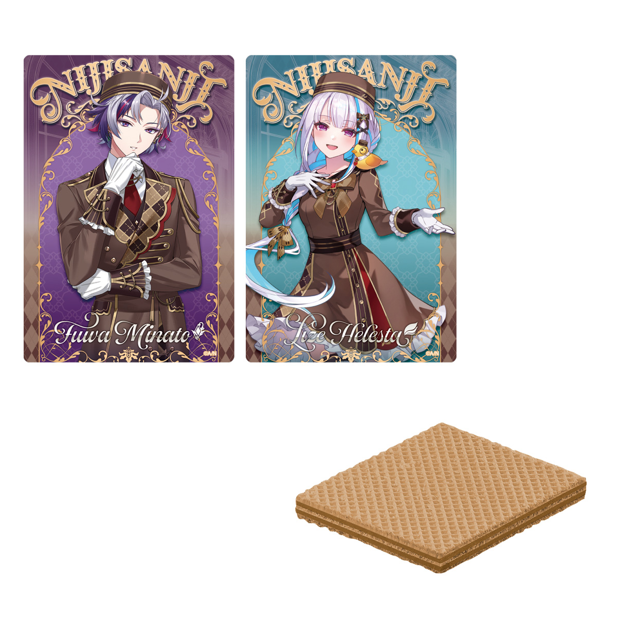 威化彩虹社第二弹2周边卡片