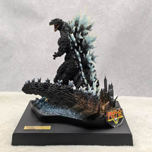 有货 XPLUS 酒井场景 RMC 哥吉拉 哥斯拉 2004 25cm 限定版可发光