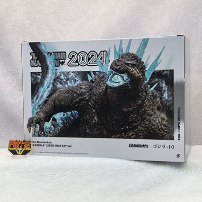 哥斯拉SHM手办万代2024魂展会场