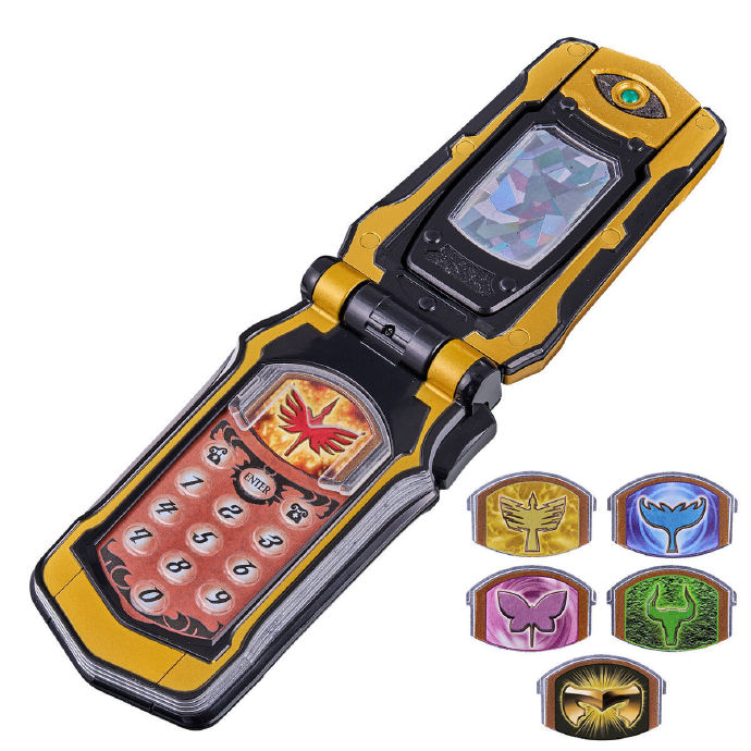 万代超级战队魔法手机成品模型