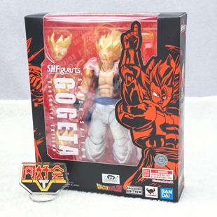 有货 万代 限定 SHF 龙珠Z 剧场版 悟吉塔 超级赛亚人 可动模型