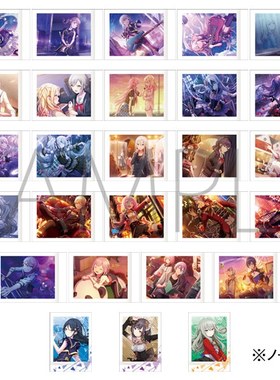 有货 MOVIC 世界计划多彩舞台 初音未来 拍立得 相卡 第二弹 Abox