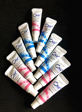 ora2小牙膏5G旅行牙膏日本进口皓乐齿小样外出便携方便酒店出差