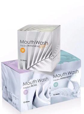 OKINA条状漱口水 条装 盒装 方便携带 接吻神器 日本进口卫生消毒