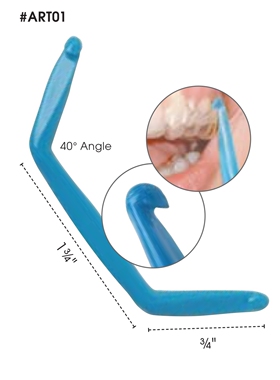 隐适美摘取器隐形牙套拆卸器拉钩辅助挂勾时代天使保持器ART进口